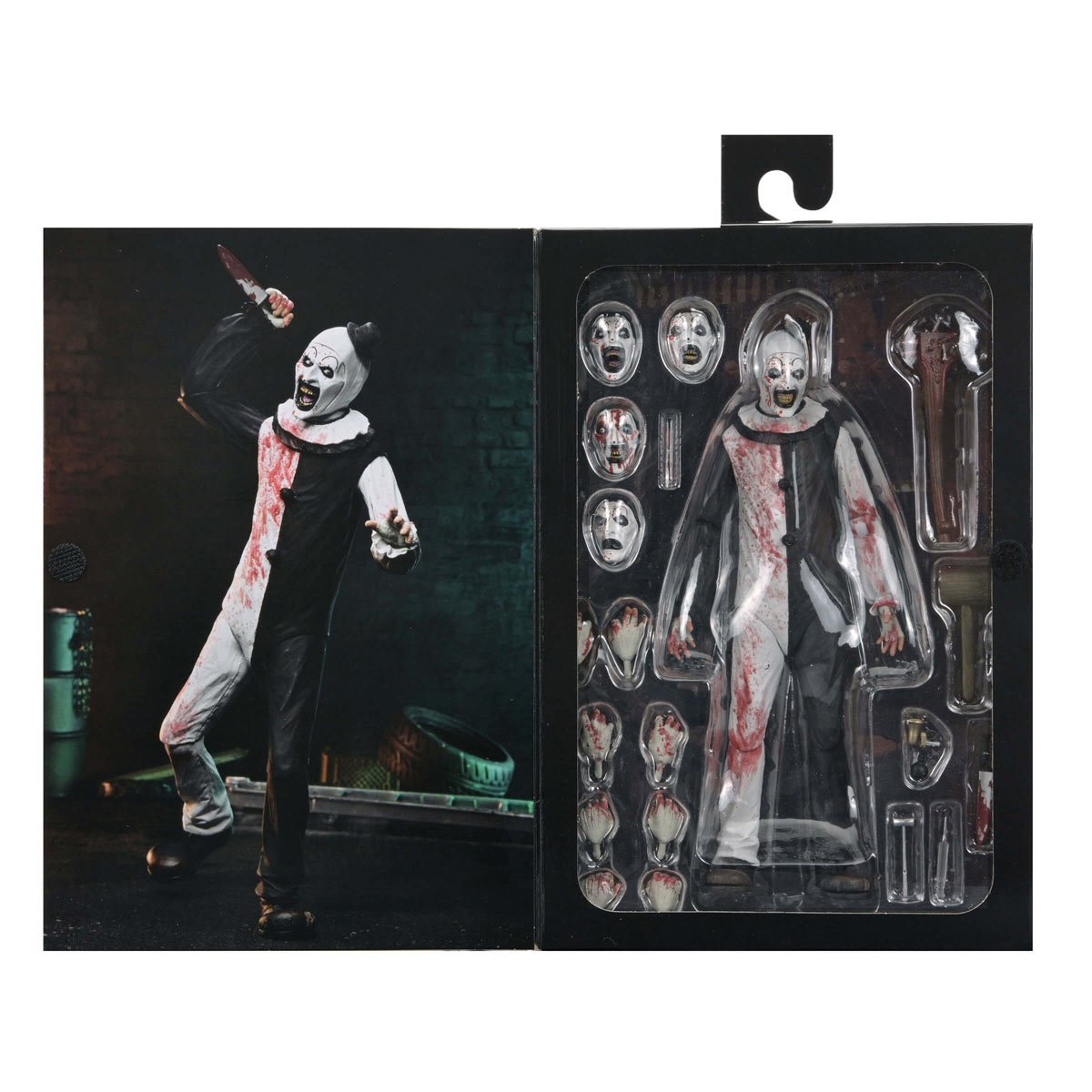Terrifier 2 Ultimate Art the Clown (Blood Splattered) 7-Inch Scale Action Figure - Image 17