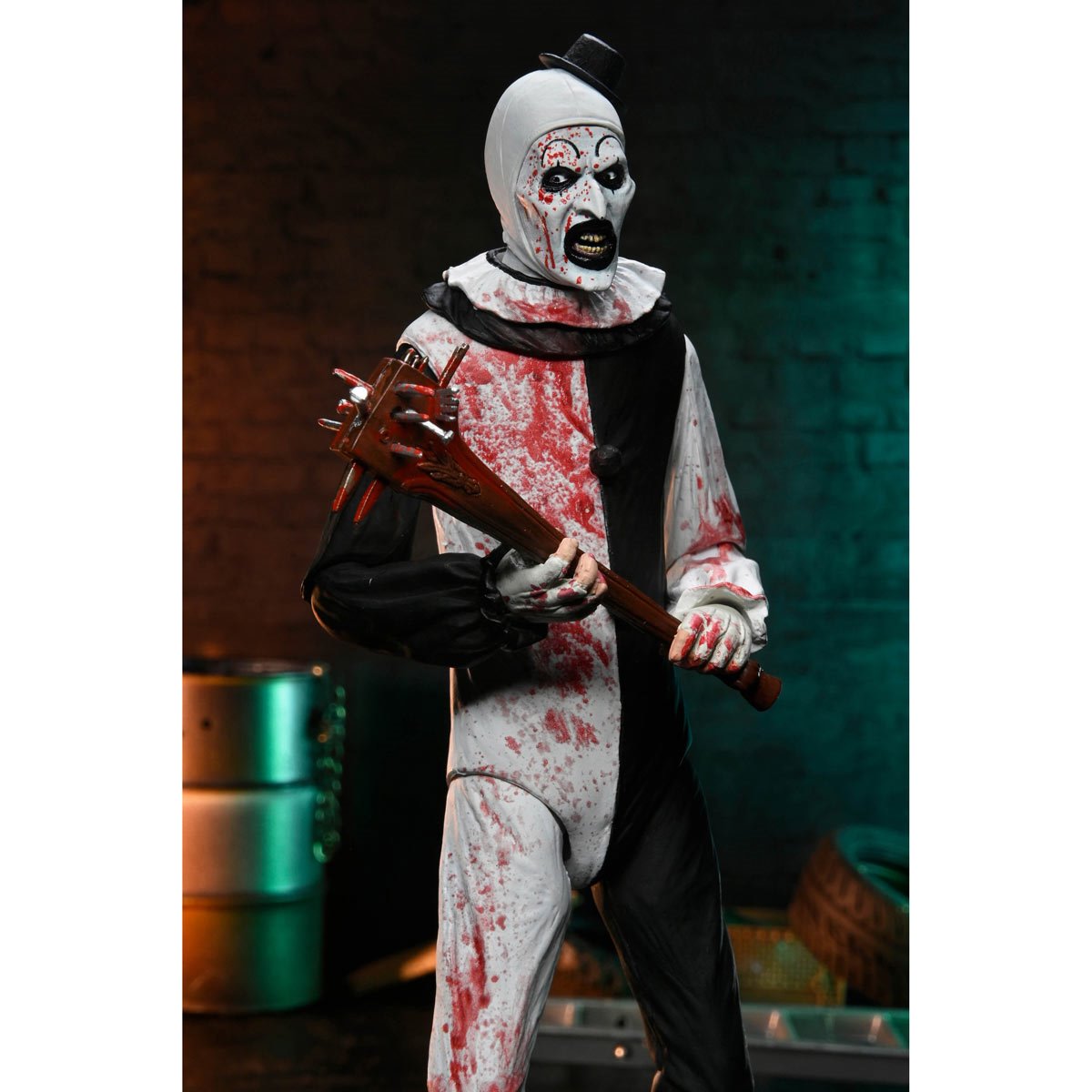 Terrifier 2 Ultimate Art the Clown (Blood Splattered) 7-Inch Scale Action Figure - Image 8