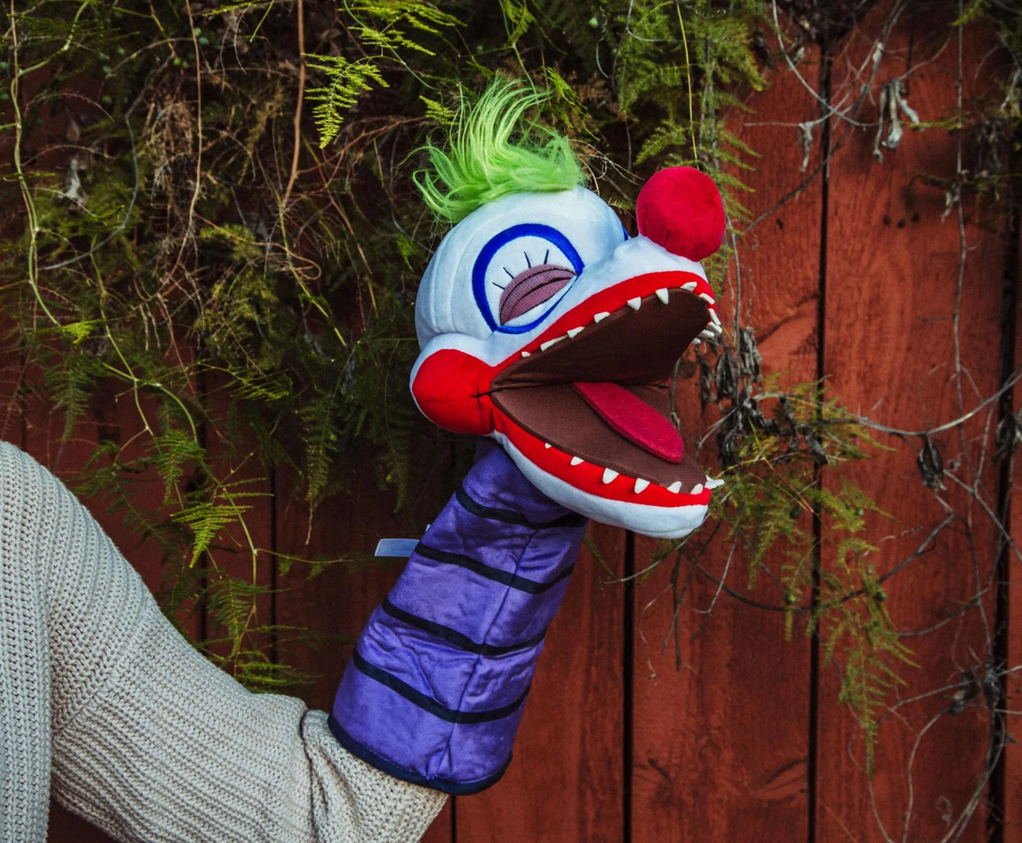 Killer Klowns From Outer Space 14-Inch Collector Plush Toy Puppet - Baby Klown - Image 5